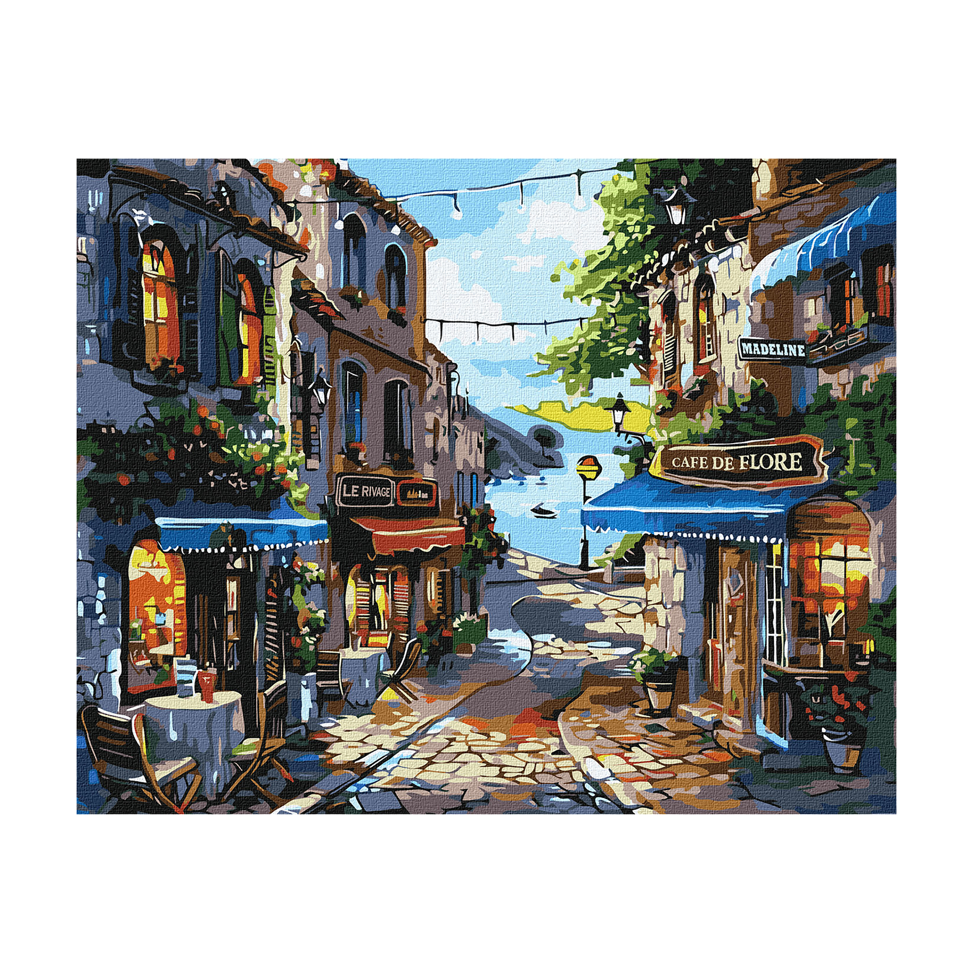 

Картина за номерами Ideyka Ресторани на узбережжі, 40*50 см (KHO3652)