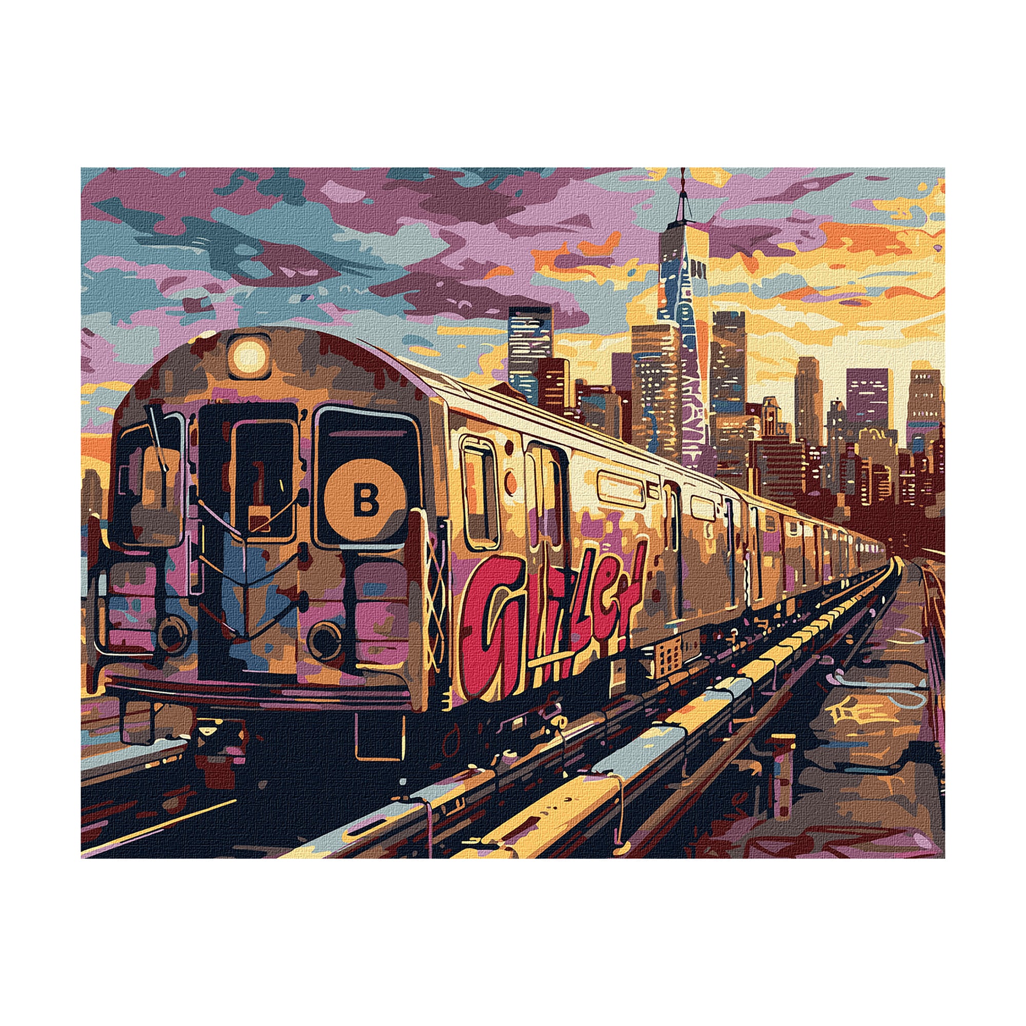 

Картина за номерами Ideyka Наземна станція, 40*50 см (KHO5127)