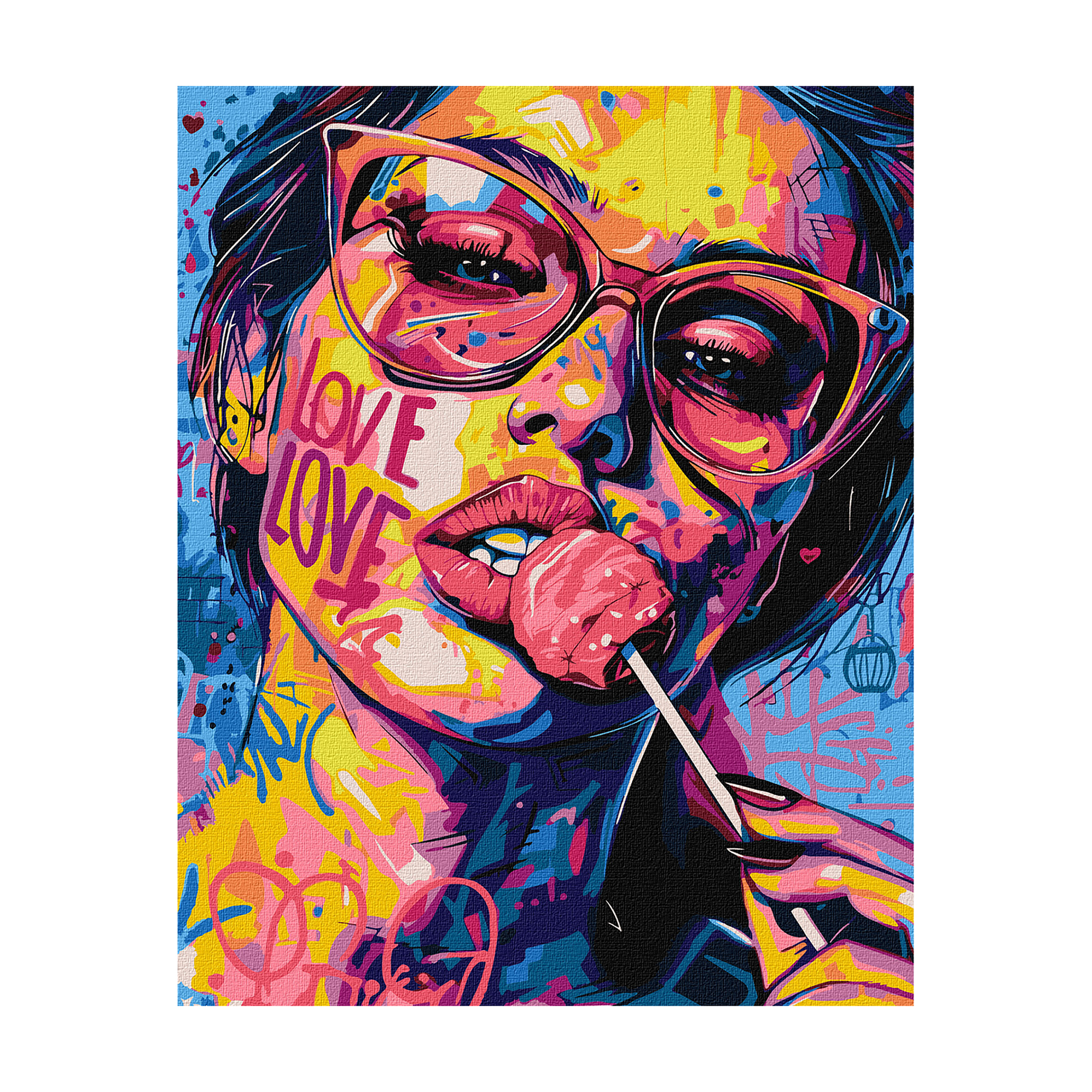 

Картина за номерами Ideyka Дівчина з цукеркою, 40*50 см (KHO5128)