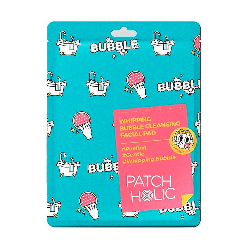 

Очищувальна подушечка для обличчя Patch Holic Whipping Bubble Cleansing Facial Pad, 10 г