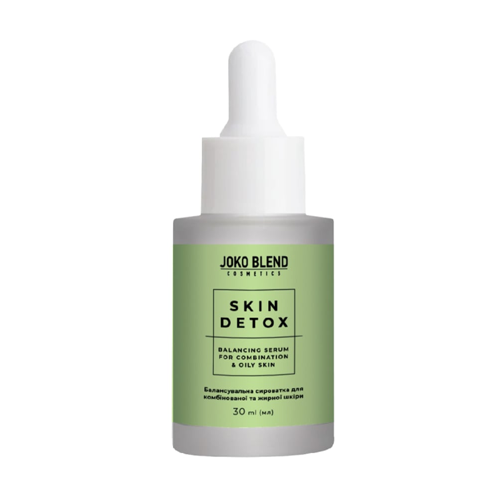 

Балансувальна сироватка для обличчя Joko Blend Skin Detox Balancing Serum для комбінованої та жирної шкіри, 30 мл