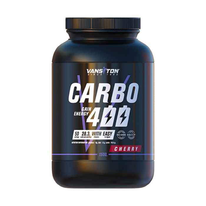 

Гейнер Карбо 400 Vansiton Carbo 400 Вишня, в порошку, 1.5 кг