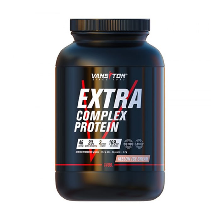 

Протеїн Vansiton Extra Complex Protein Морозиво з дині, в порошку, 1.4 кг