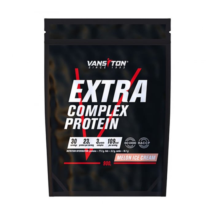 

Протеїн Vansiton Extra Complex Protein Морозиво з дині, в порошку, 900 г