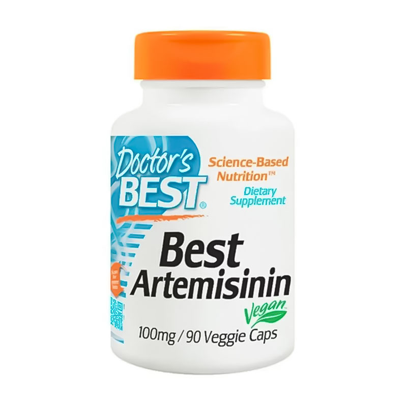 

Артемізинін Doctor's Best Artemisinin 100 мг, 90 вегетаріанських капсул