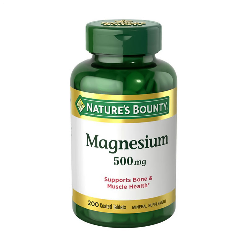 

Уцінка! Магній Nature's Bounty Magnesium 500 мг, 200 таблеток