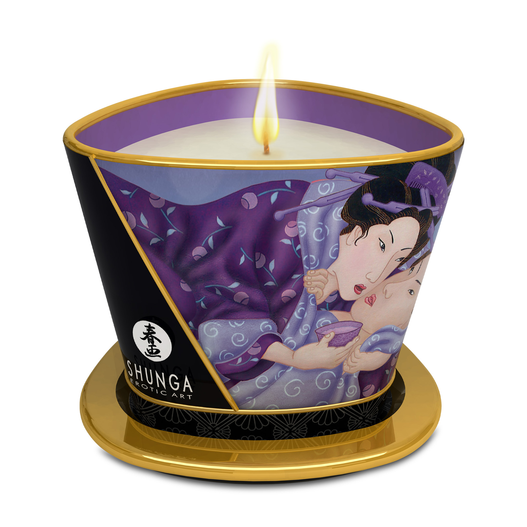 

Масажна свічка Shunga Massage Candle Exotic Fruits з афродизіаками, 170 мл