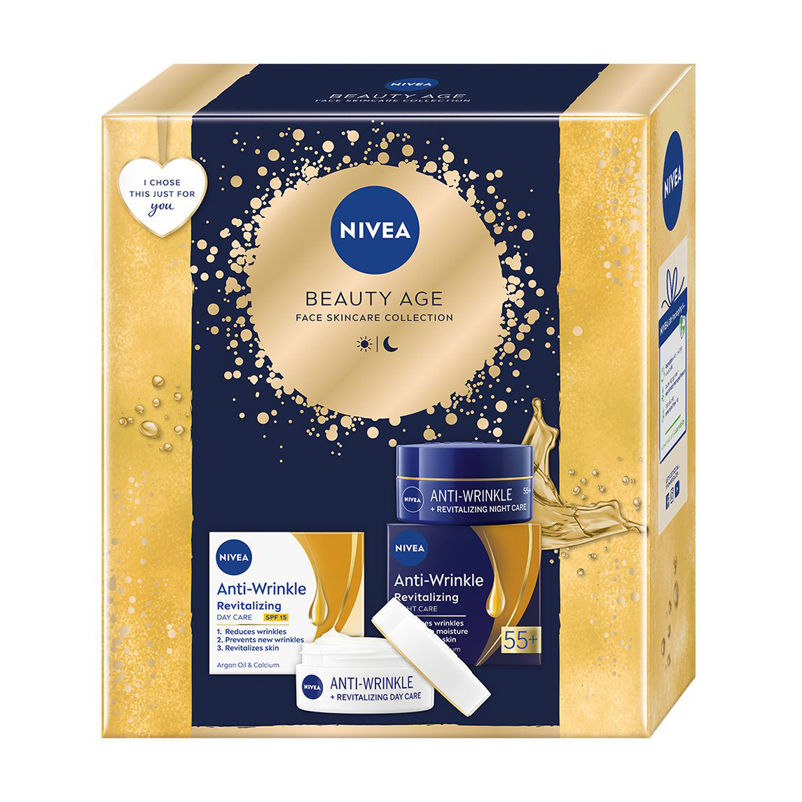 

Подарунковий набір жіночий NIVEA Beauty Age (денний крем, 50 мл + нічний крем, 50 мл)