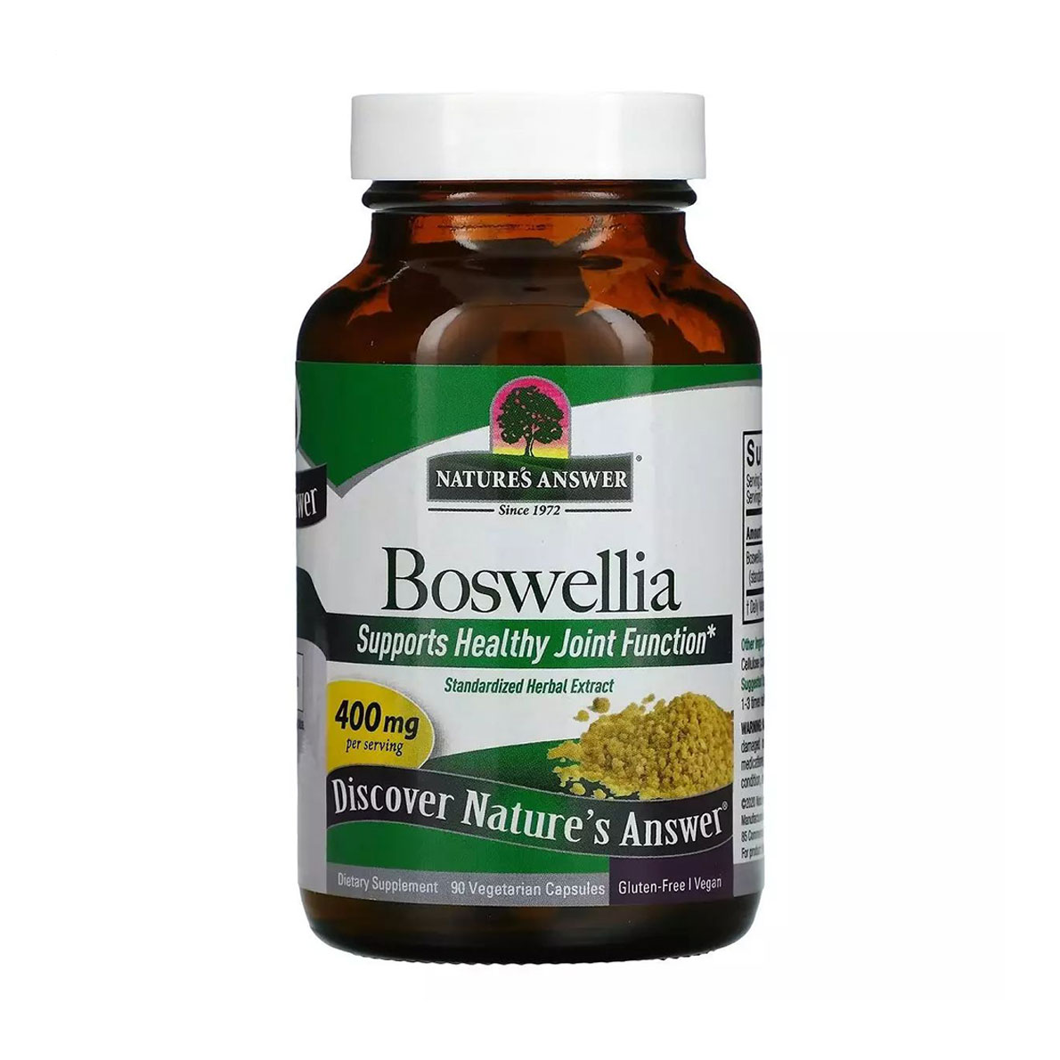 

Босвелія Nature's Answer Boswellia, 400 мг, 90 вегетаріанських капсул