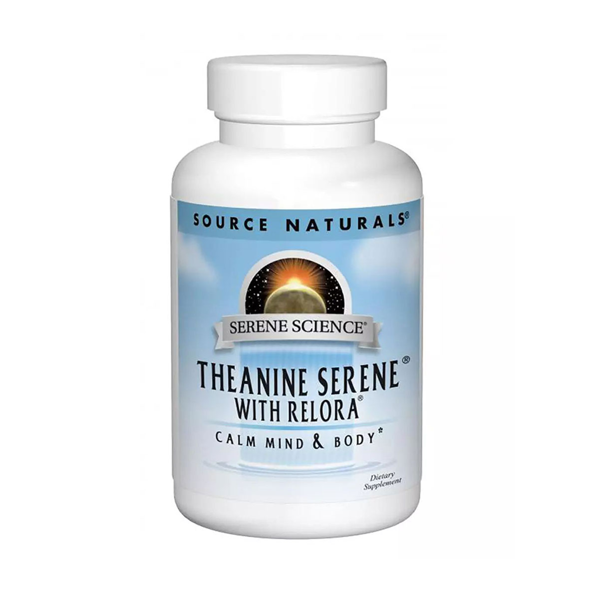 

Уцінка! Теанін з релорою Source Naturals Theanine Serene with Relola, 60 таблеток