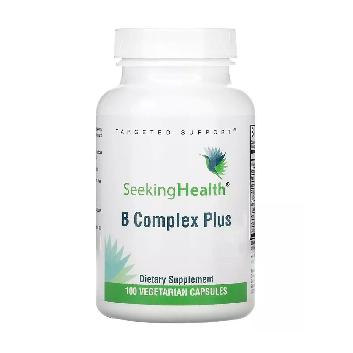 

Комплекс вітамінів групи B Seeking Health B Complex Plus, 100 вегетаріанських капсул