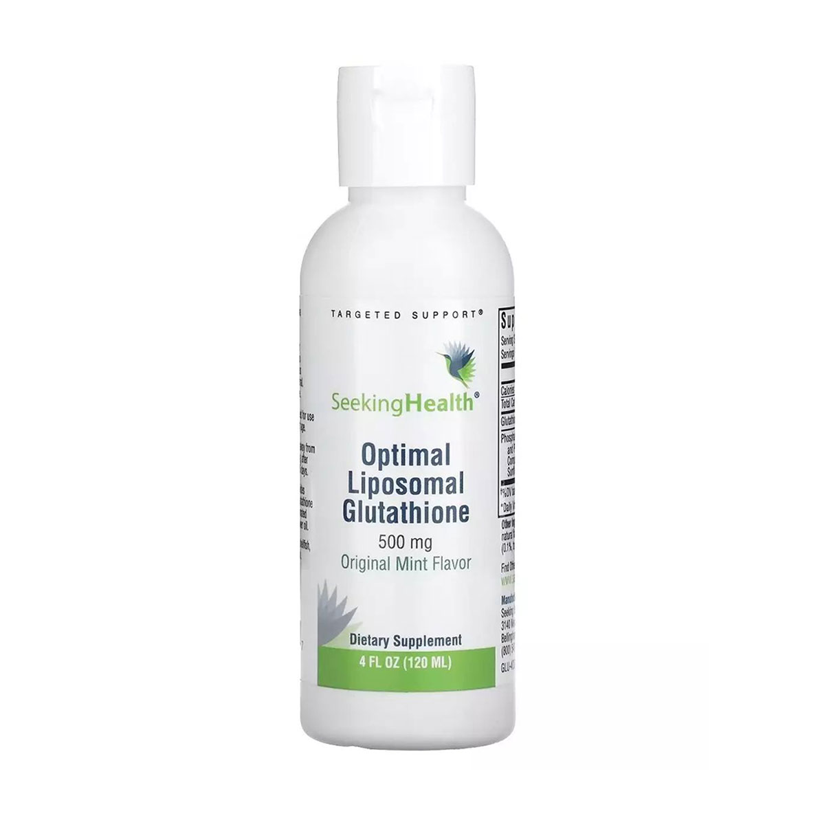 

Глутатіон оптимальний ліпосомальний Seeking Health Optimal Liposomal Glutathione з м'ятою, в рідині, 500 мг, 120 мл