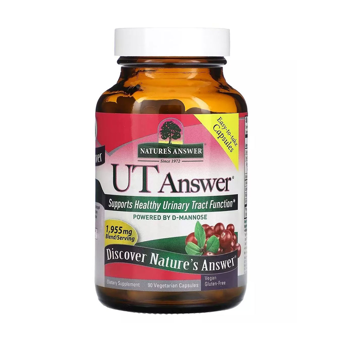 

Підтримка сечовивідних шляхів Nature's Answer UT Answer, 90 вегетаріанських капсул