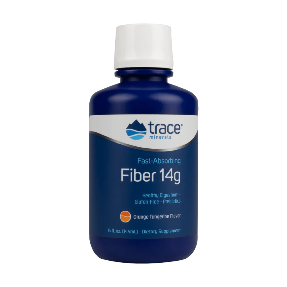 

Уцінка! Клітковина Trace Minerals Fiber зі смаком апельсина та мандарину, в рідині, 14 г, 444 мл
