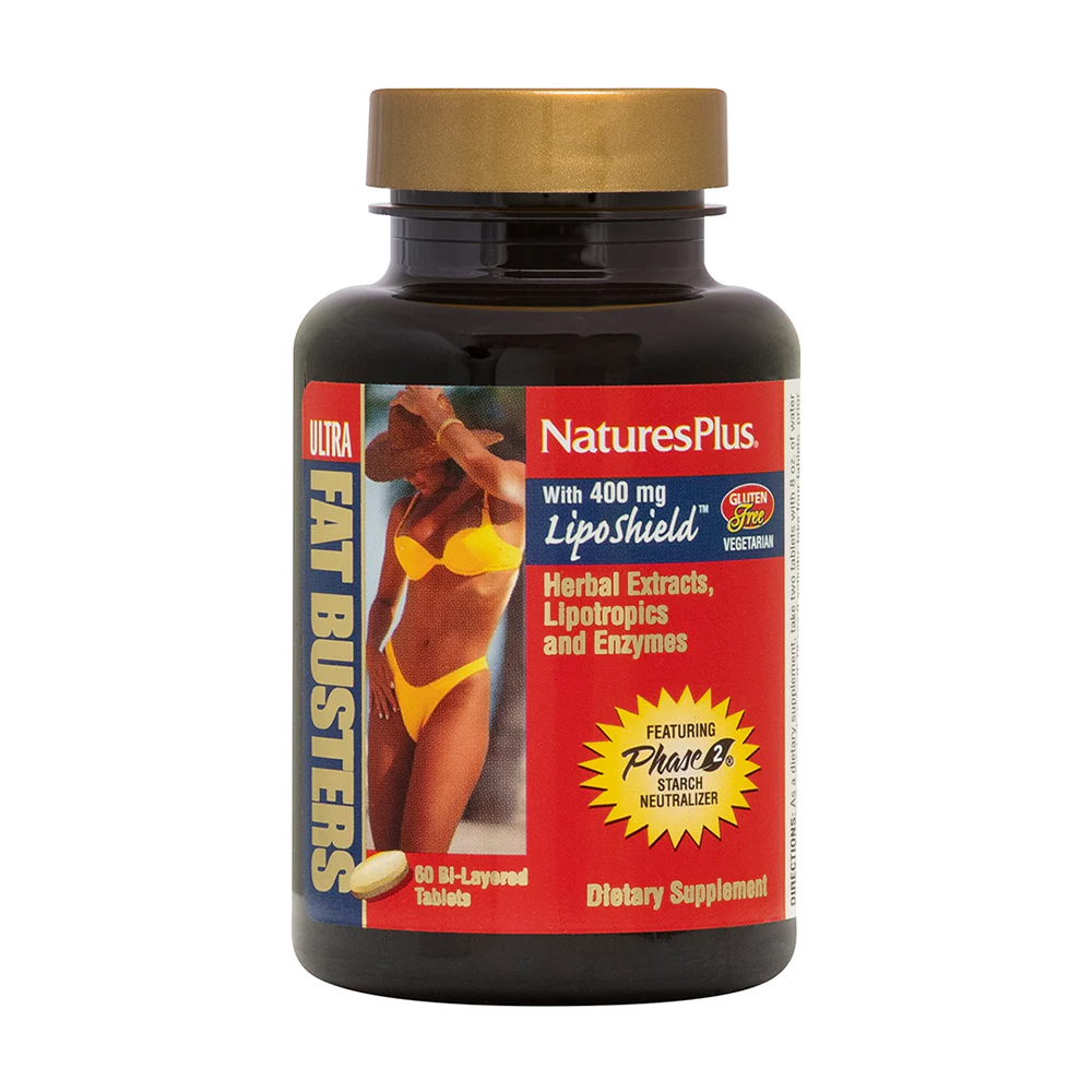 

Жироспалювач Natures Plus Ultra Fat Busters, 60 таблеток