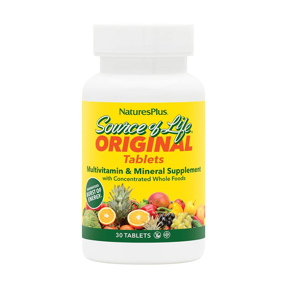 

Мультивітаміни та мінерали Natures Plus Source of Life Multi-Vitamin & Mineral Supplement, 30 таблеток
