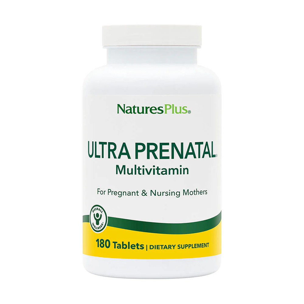 

Мультивітаміни ультрапренатальні Natures Plus Ultra Prenatal Multivitamin, 180 таблеток