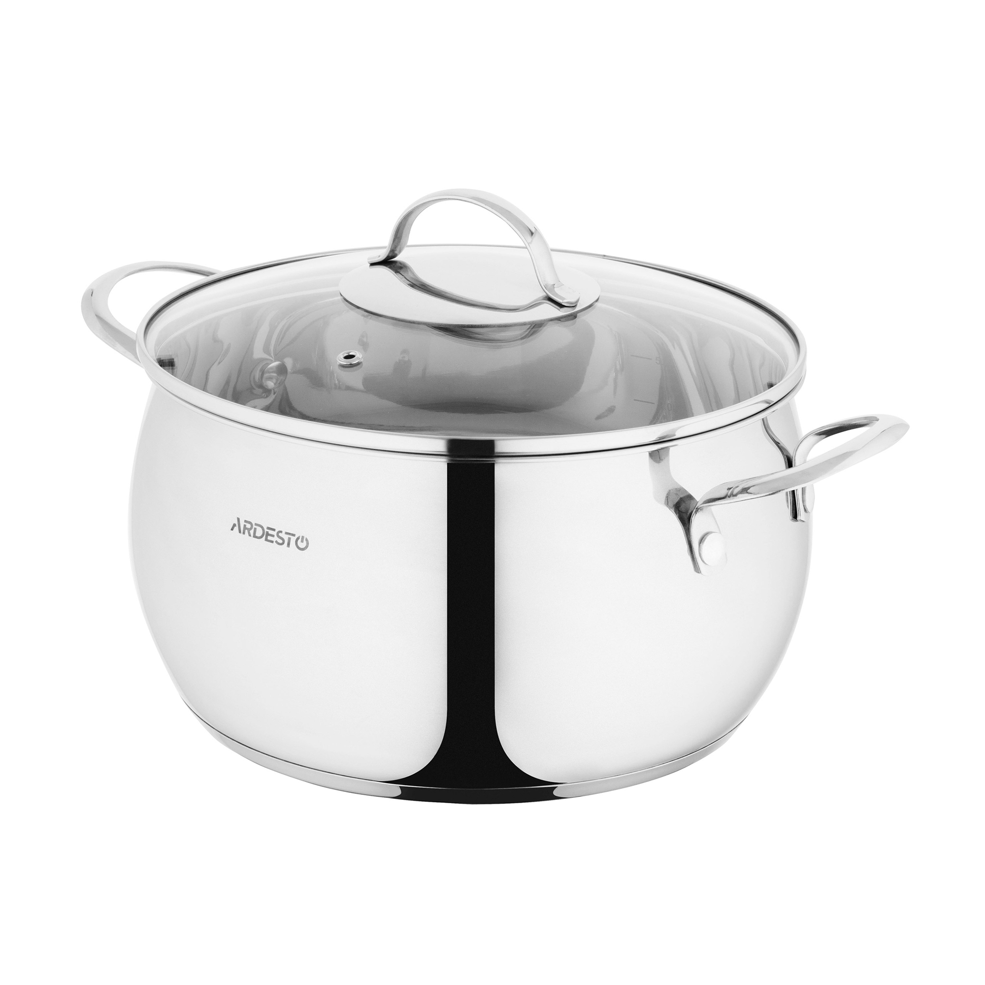 

Каструля Ardesto Gemini Liguria зі скляною кришкою, 6.4 л (AR4364GB)