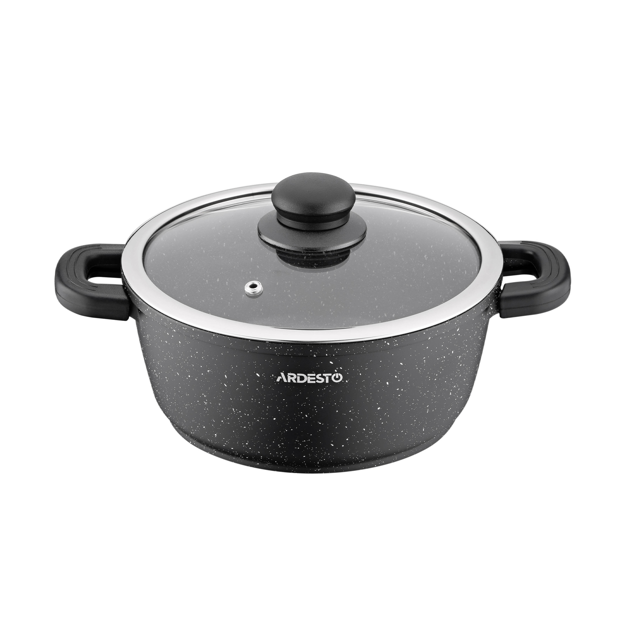 

Каструля Ardesto Gemini Anzio зі скляною кришкою, діаметр 20 см, 2.5 л (AR2420GE)