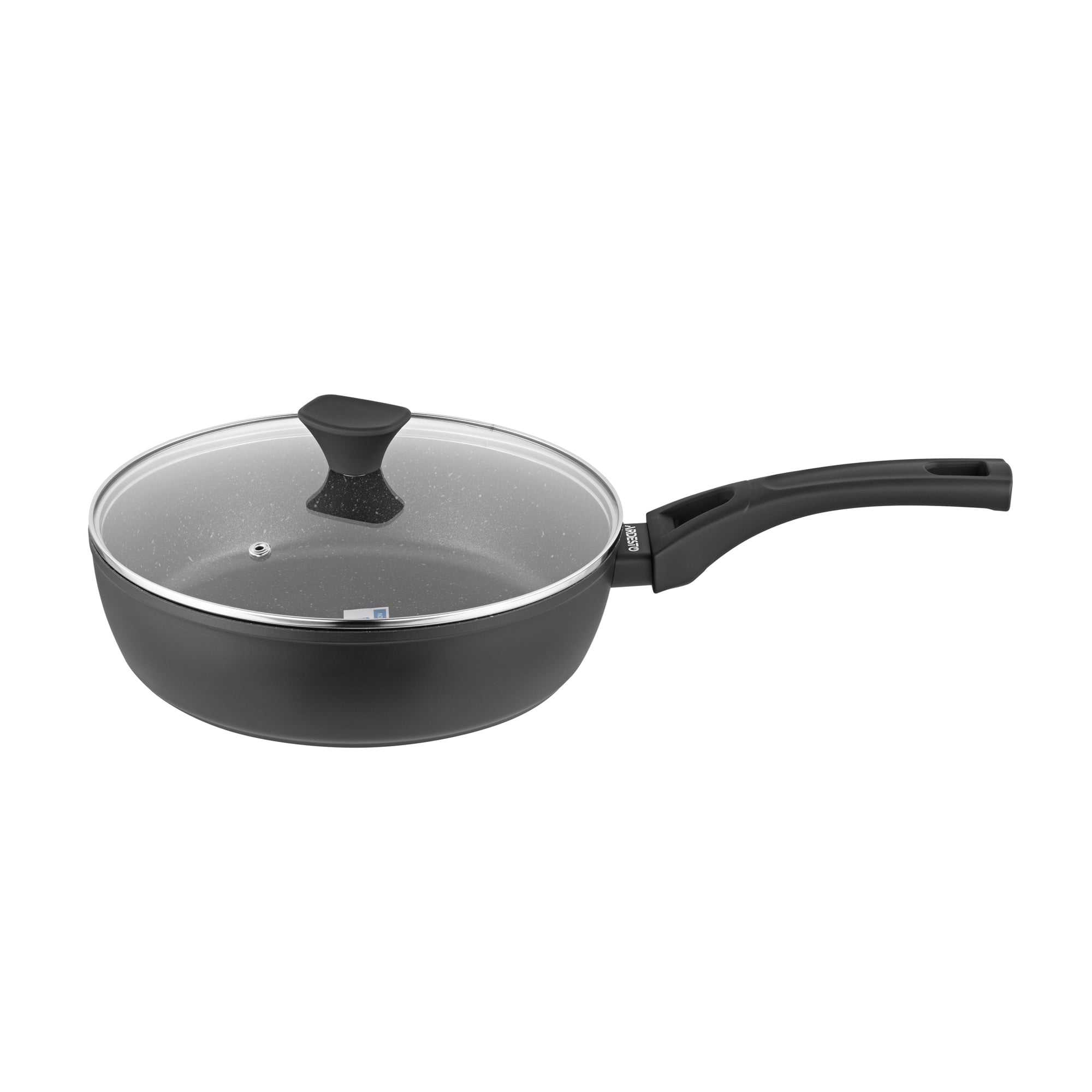 

Сковорода глибока Ardesto Gemini Livorno чорна, з кришкою, 26 см (AR1226A)