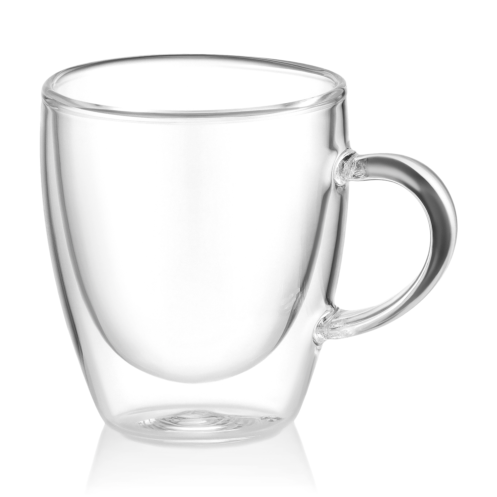 

Набір чашок з подвійними стінками Ardesto з ручками, 2*100 мл (AR2610BH)