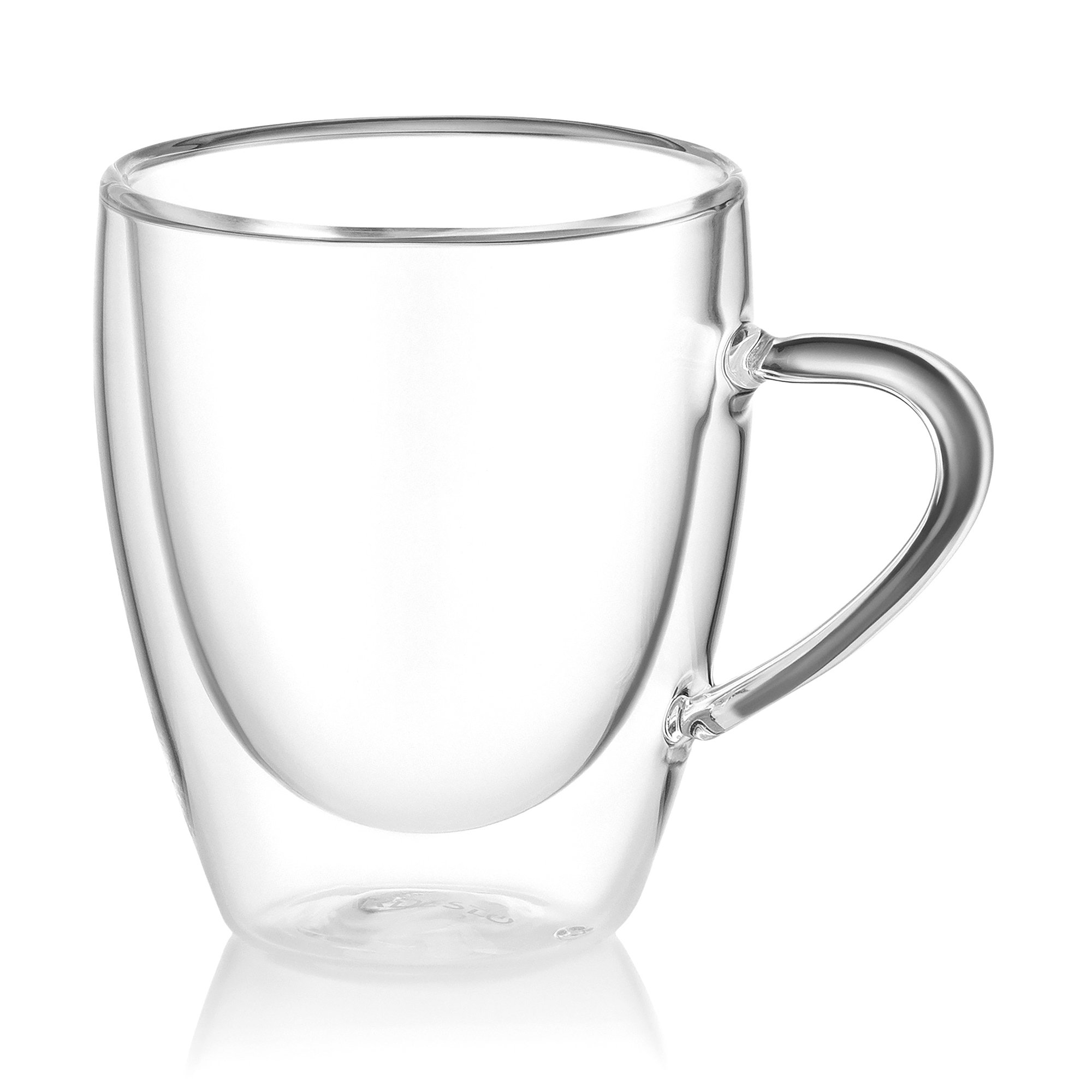 

Набір чашок з подвійними стінками Ardesto з ручками, 2*150 мл (AR2615BH)