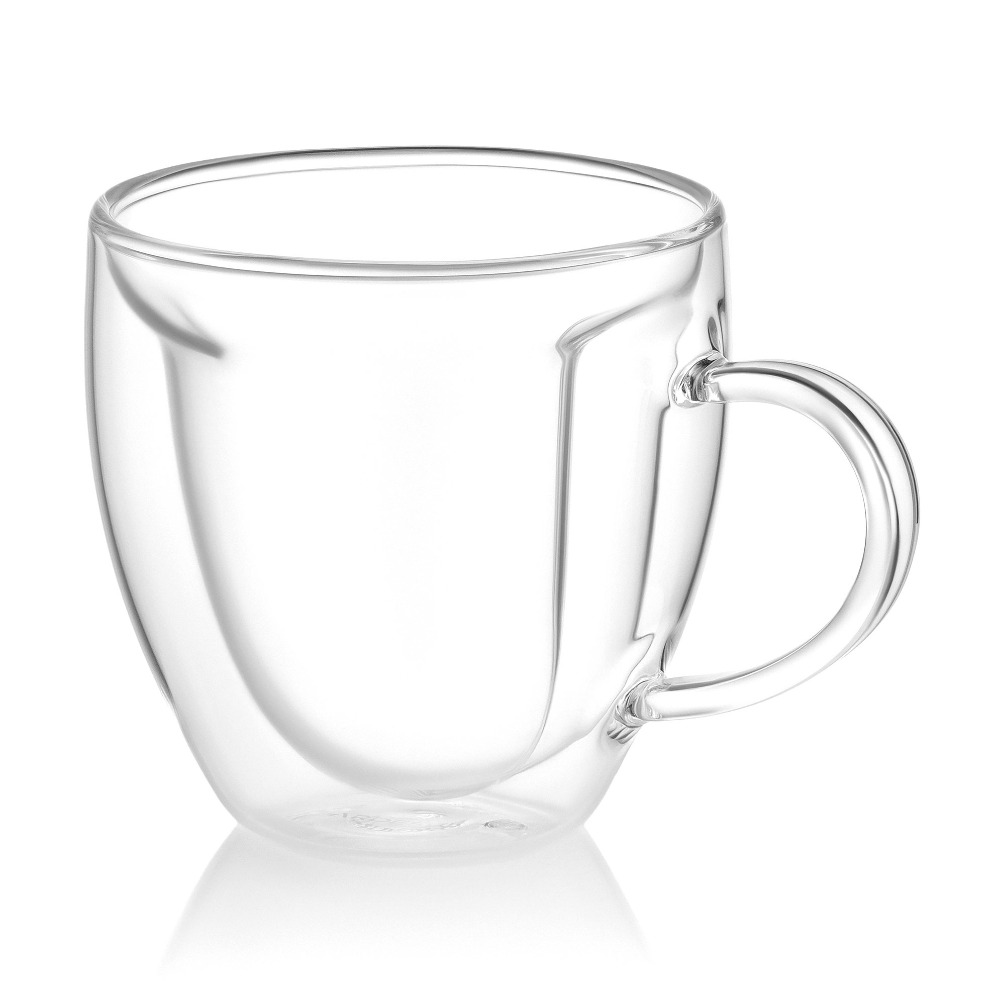 

Набір чашок з подвійними стінками Ardesto з ручками, 2*250 мл (AR2625BHL)