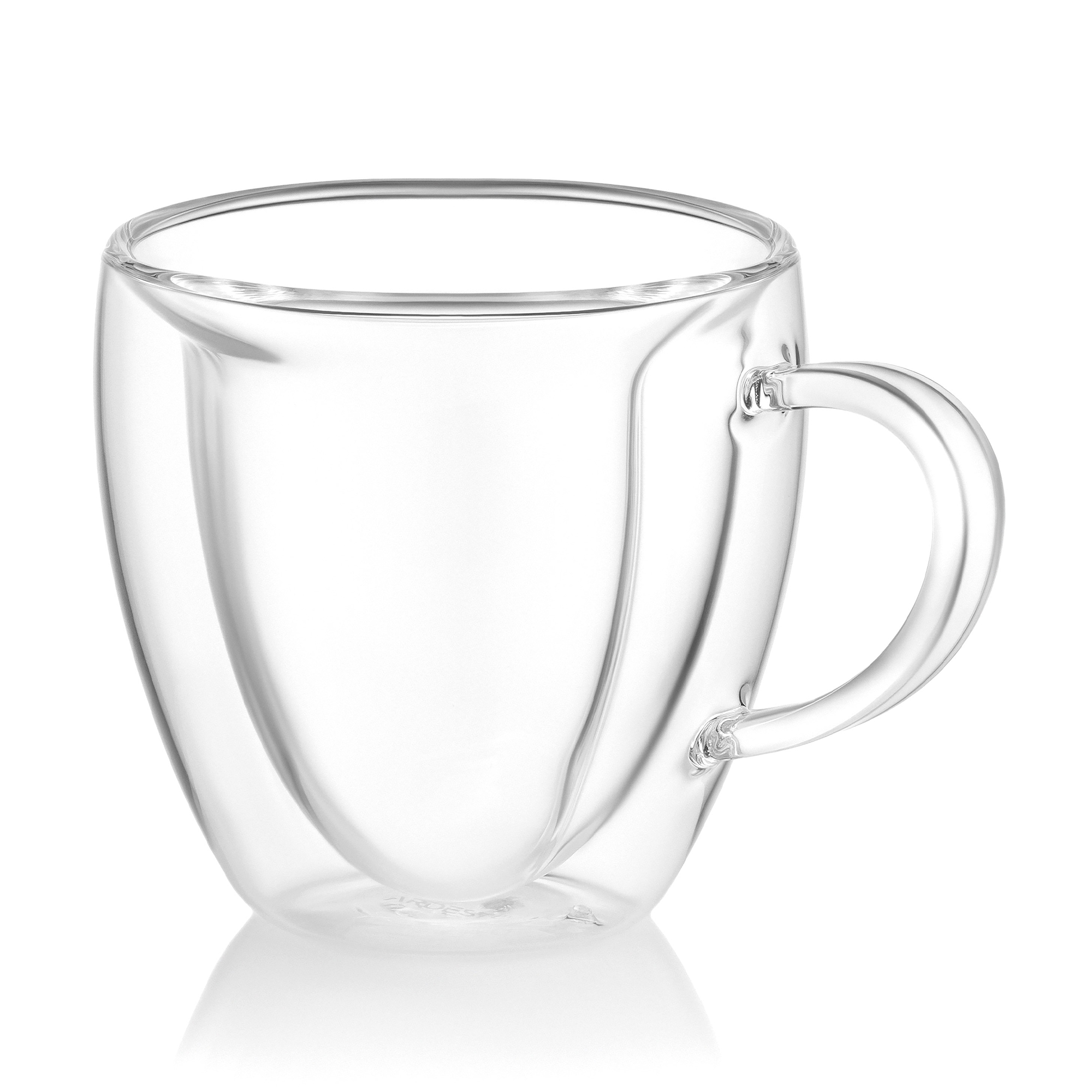 

Набір чашок з подвійними стінками Ardesto з ручками, 2*330 мл (AR2633BHL)