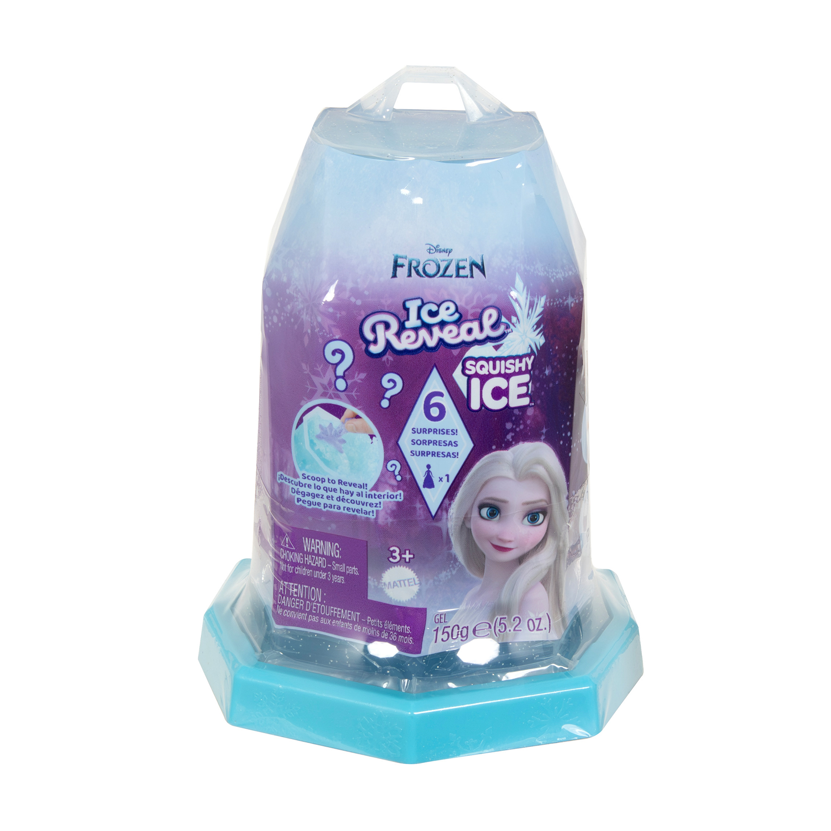 

Ігровий набір-сюрприз із міні-лялькою Disney Frozen Ice Reveal Зачарований ліс, від 3 років, 14.2*10.3*8.5 см, 6 предметів (HXH17)