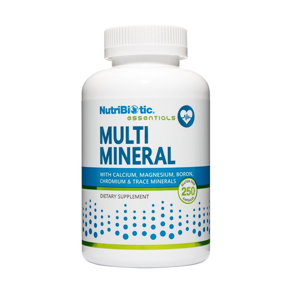 

Мультимінерали NutriBiotic Essentials Multi Mineral, 250 капсул