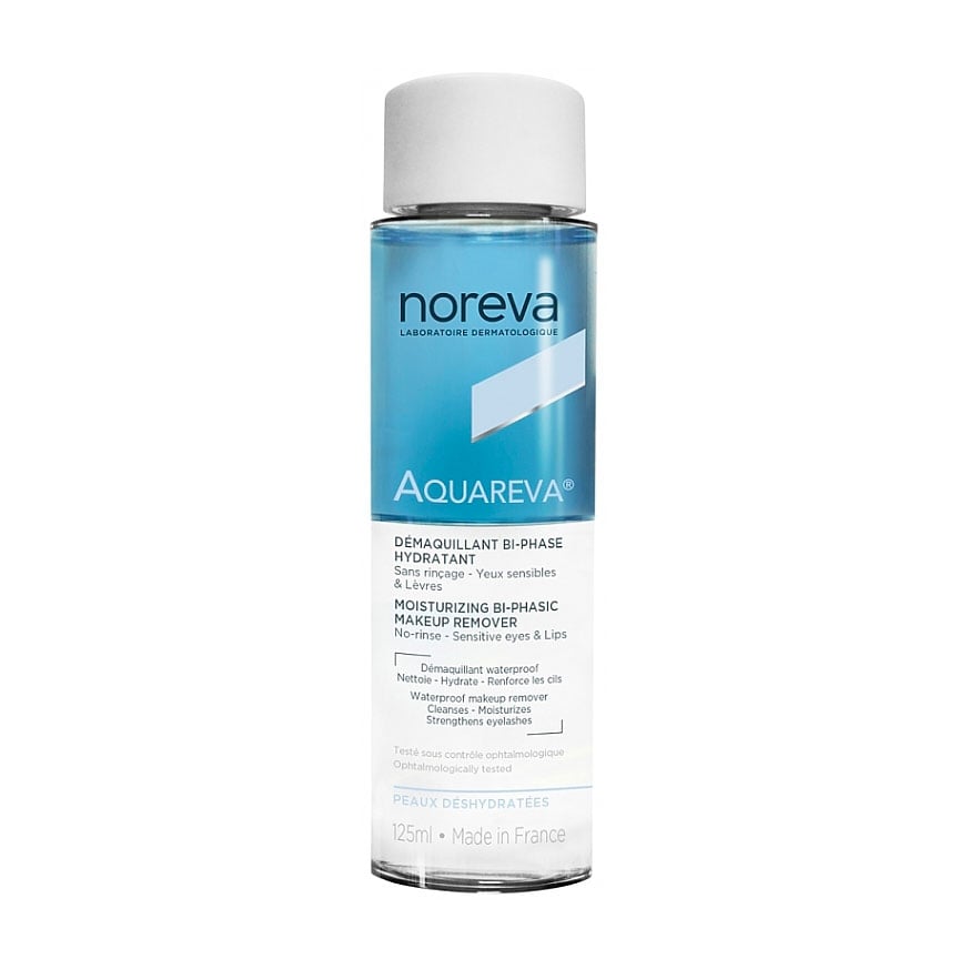 

Уцінка! Лосьйон для зняття макіяжу Noreva Aquareva Moisturizing Bi-Phasic Makeup Remover, 125 мл