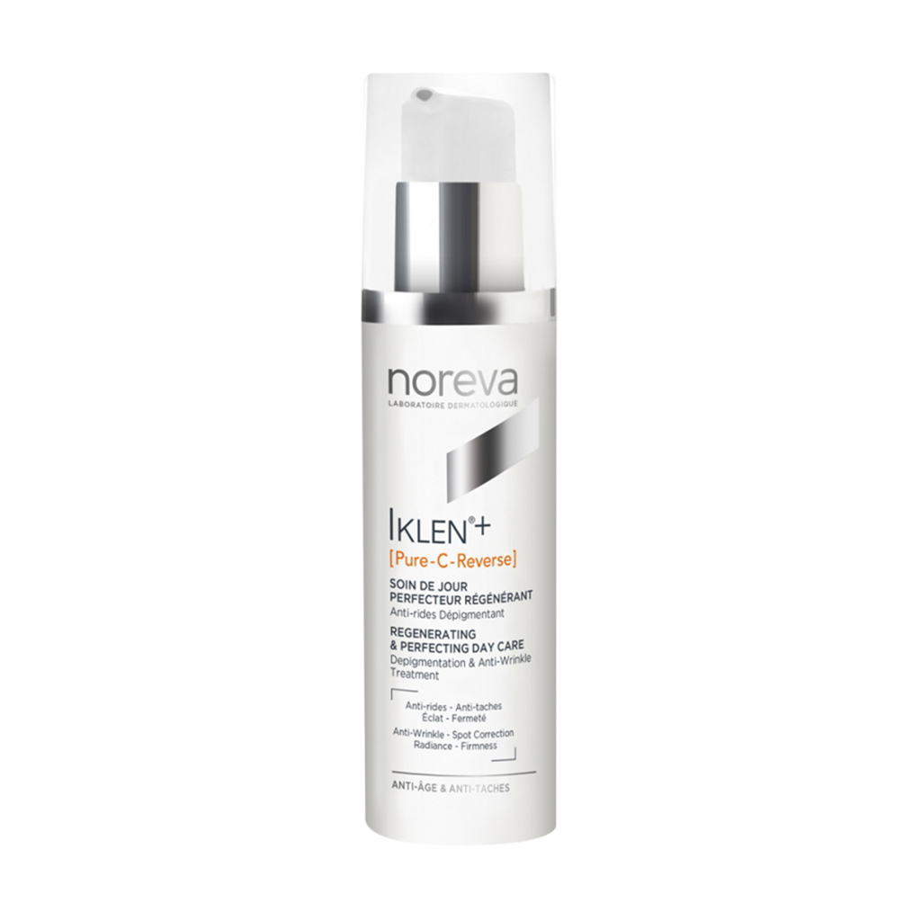 Відновлювальний денний крем для обличчя Noreva Laboratoires Iklen+ Pure-C-Reverse Regenerating & Perfecting Day Care, 40 мл