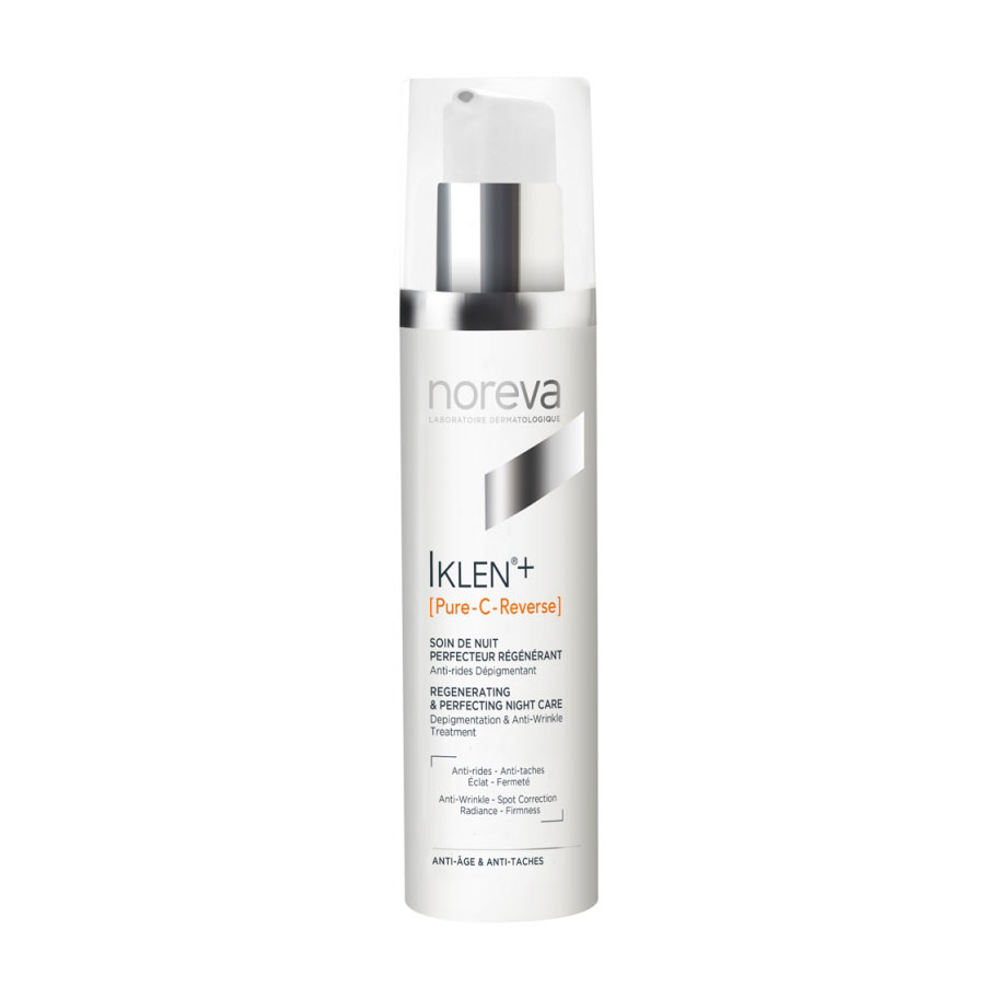 Відновлювальний нічний крем для обличчя Noreva Laboratoires Iklen+ Pure-C-Reverse Regenerating & Perfecting Night Care, 50 мл