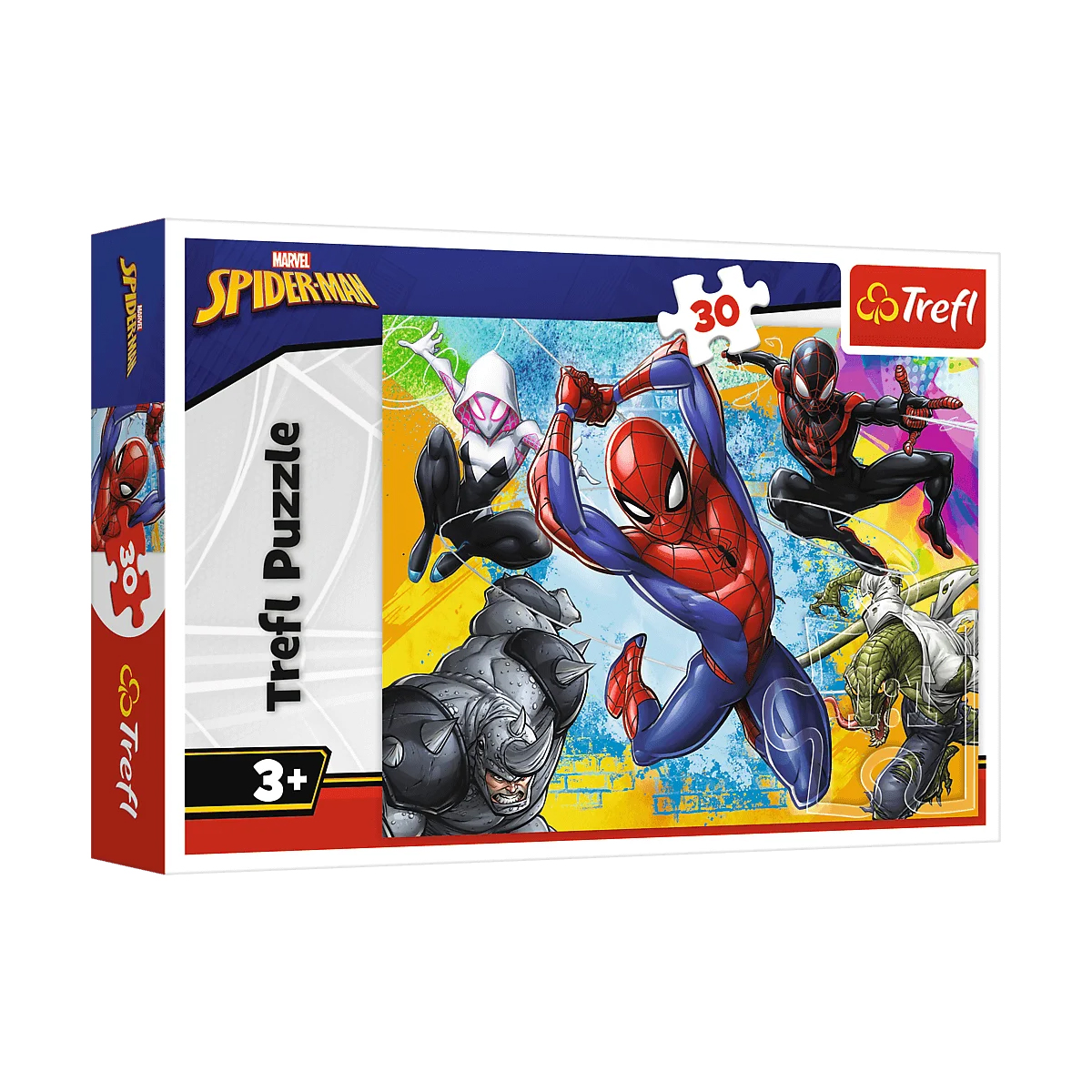 

Пазли Trefl Marvel Spiderman Spiderman Colors, 27*20 см, від 3 років, 30 елементів (18307)