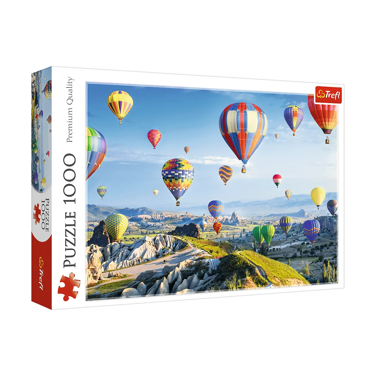 

Пазли Trefl Puzzles View of Cappadocia, 68.3*48 см, від 12 років, 1000 елементів (10613)