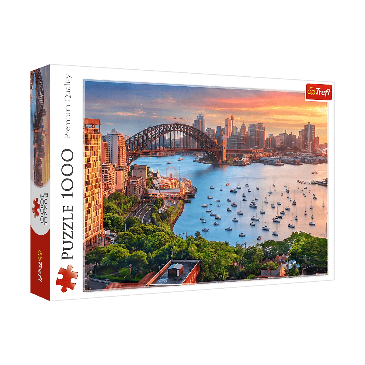 

Пазли Trefl Puzzles Sydney, Australia, 68.3*48 см, від 12 років, 1000 елементів (10743)