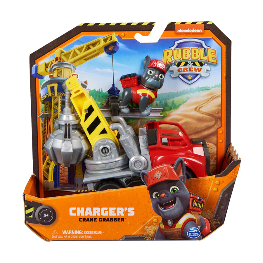

Базовий будівельний автомобіль Rubble & Crew Charger's Crane Grabber, від 3 років, 22.9*22.9*9.5 см (SM28500/6066539)