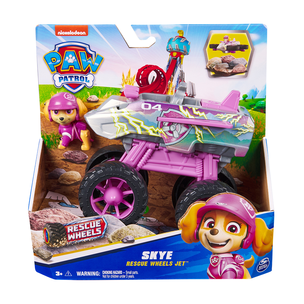 

Ігровий набір Paw Patrol Щенячий патруль у кіно 2: рятувальний автомобіль-трансформер з водієм Скай, від 3 років (SM17776/6069303)