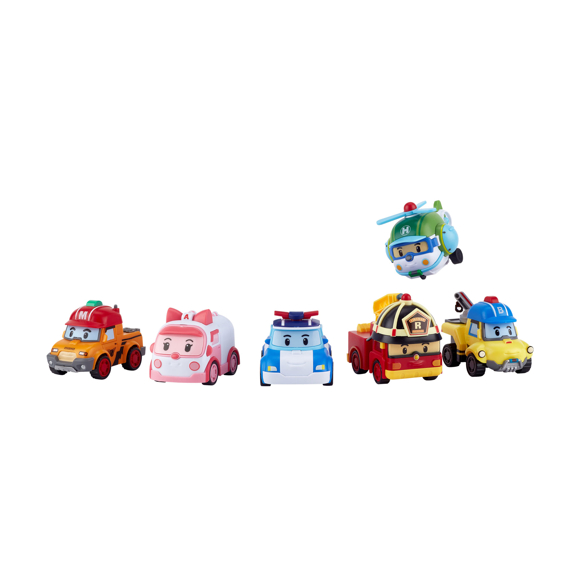 

Ігровий набір Robocar Poli GoGo Рятівники делюкс, від 3 років, 24*34*8 см, 6 шт (ZR-914)