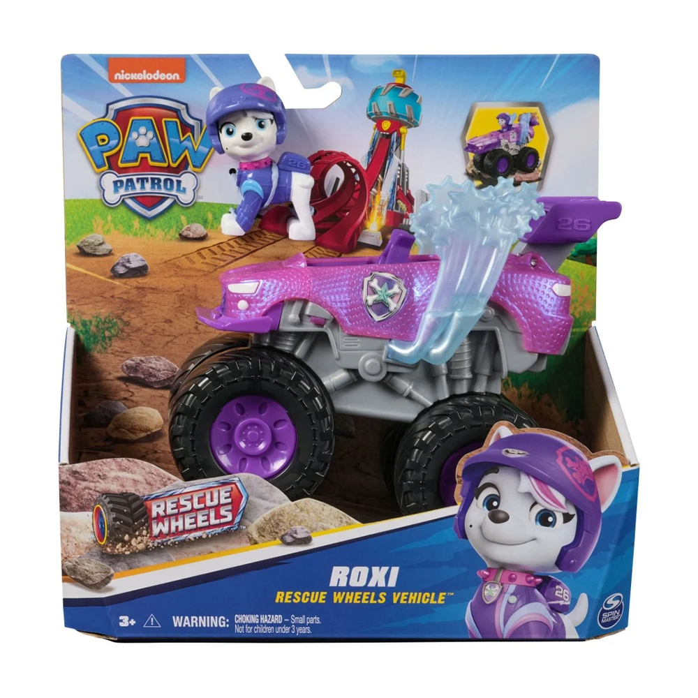 

Ігровий набір Paw Patrol Мега колеса: великий рятувальний автомобіль-трансформер з водієм Роксі, від 3 років, 23.5*23*9.8 см (SM17776/6070222)