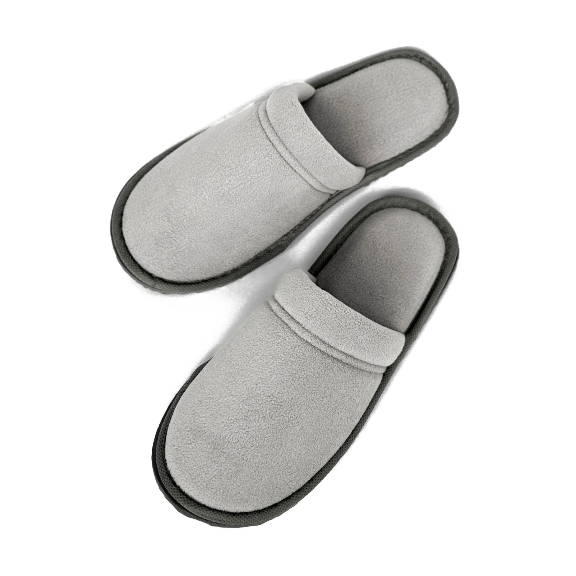 

Жіночі домашні капці Twins закриті, фліс, сірі, розмір 38-39 (25 см)