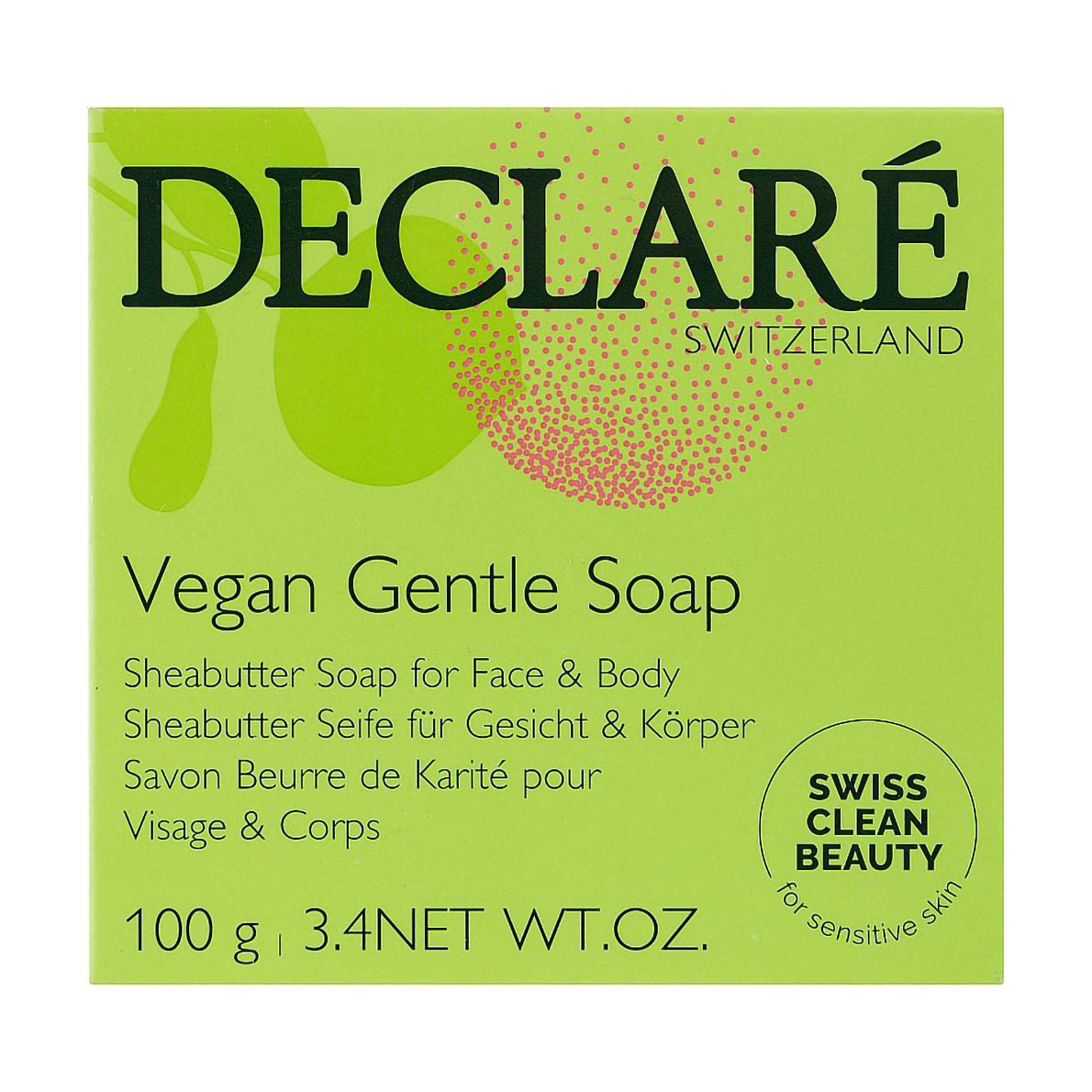 

Уцінка! М`яке мило для обличчя та тіла Declare Vegan Gentle Soap, 100 г