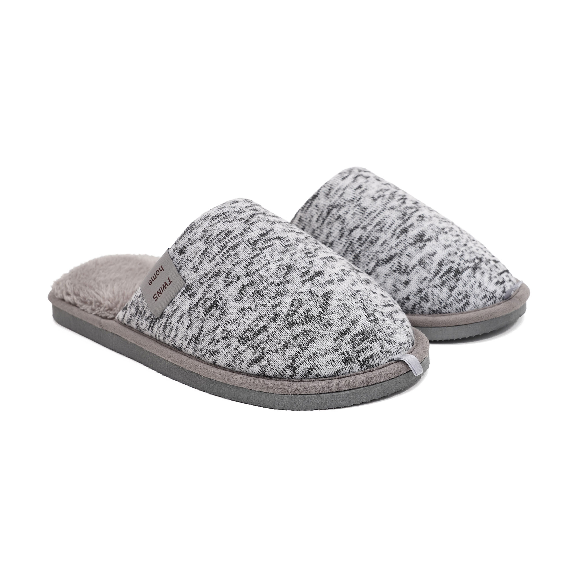 

Чоловічі домашні капці Twins HS-OZ Melange білі, розмір 42/43