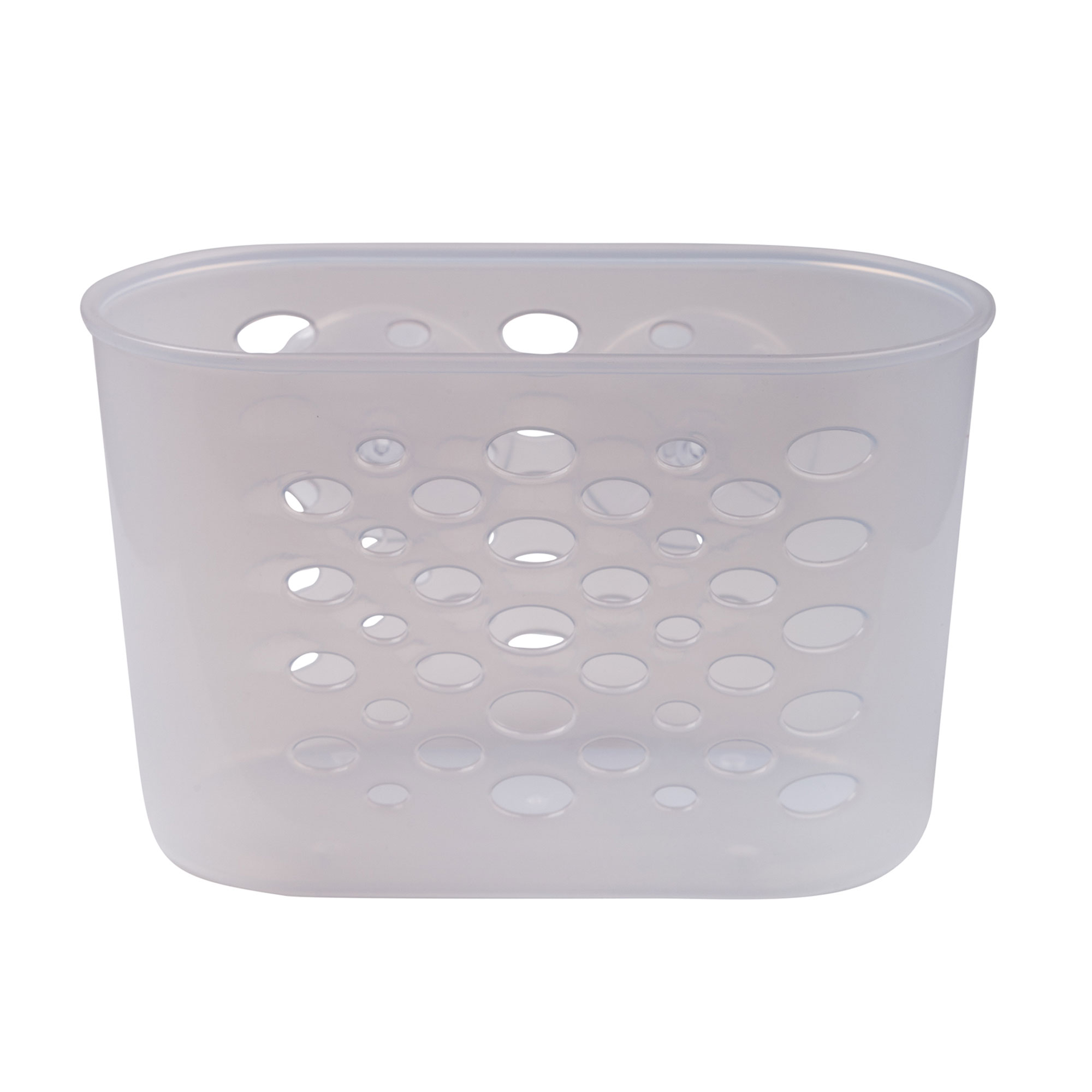 

Поличка пряма висока Volver Oval біла (10214WH)