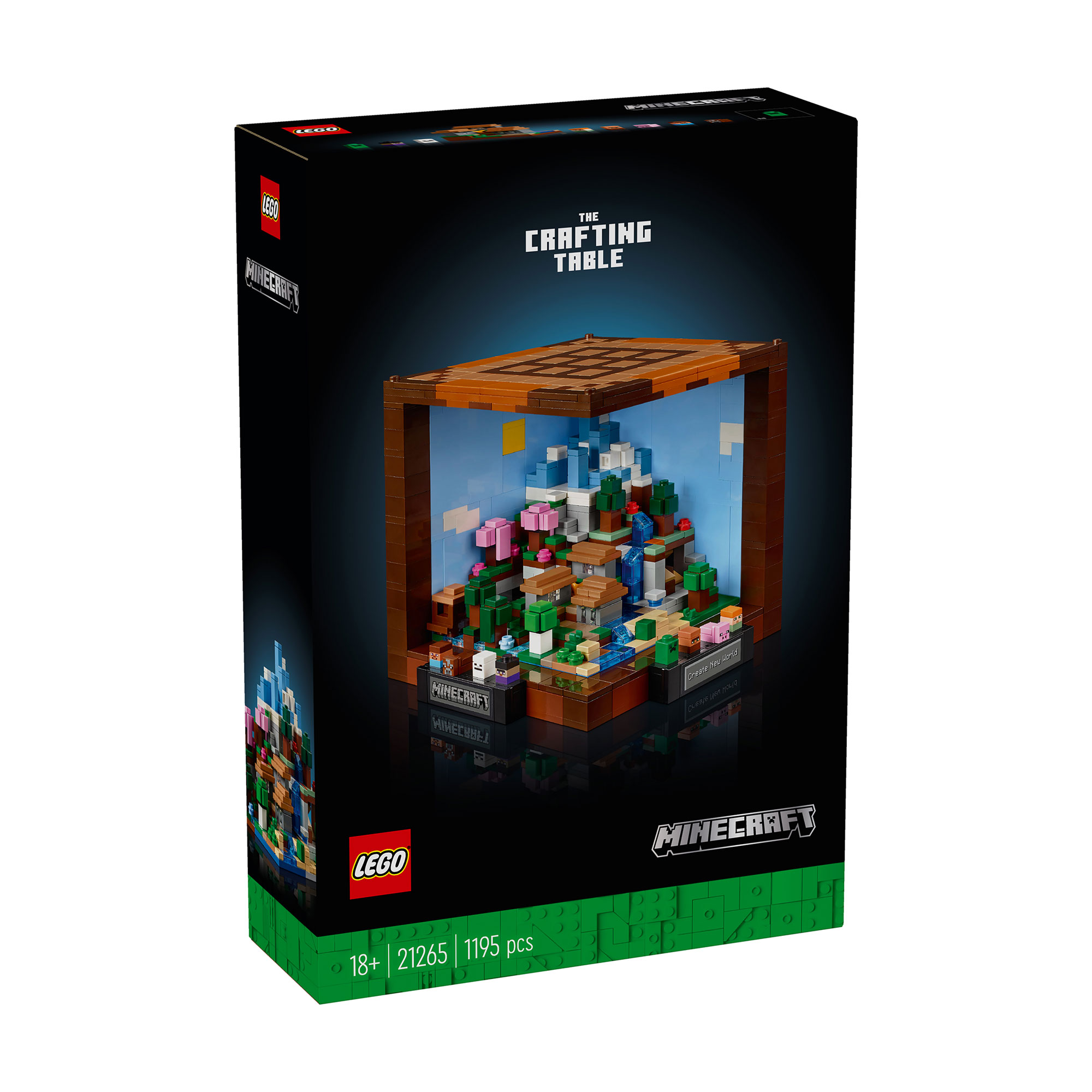 

Конструктор LEGO Minecraft Верстак, 1195 деталей, від 18 років (21265)
