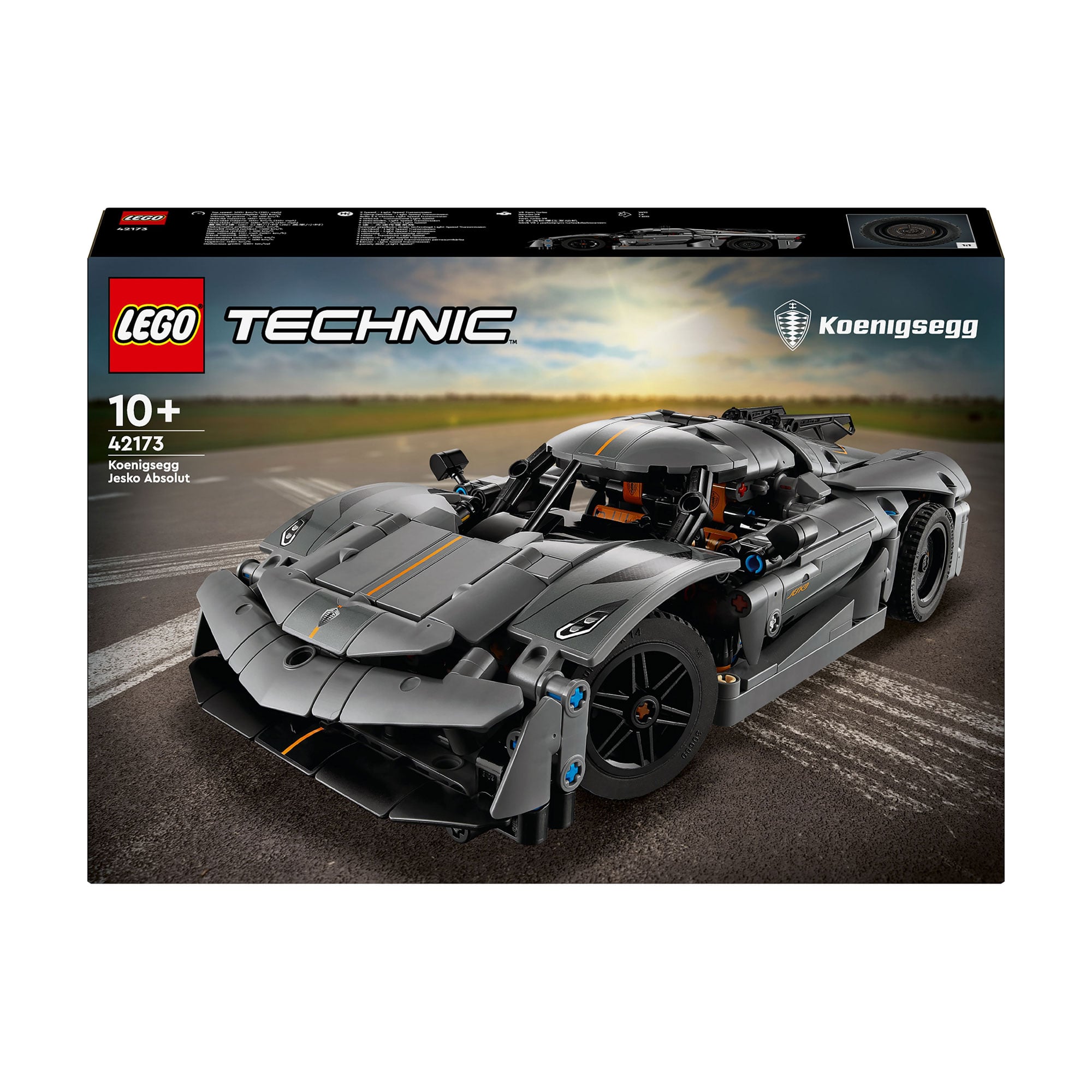 

Конструктор LEGO Technic Koenigsegg Jesko Absolut, 801 деталей, від 10 років (42173)