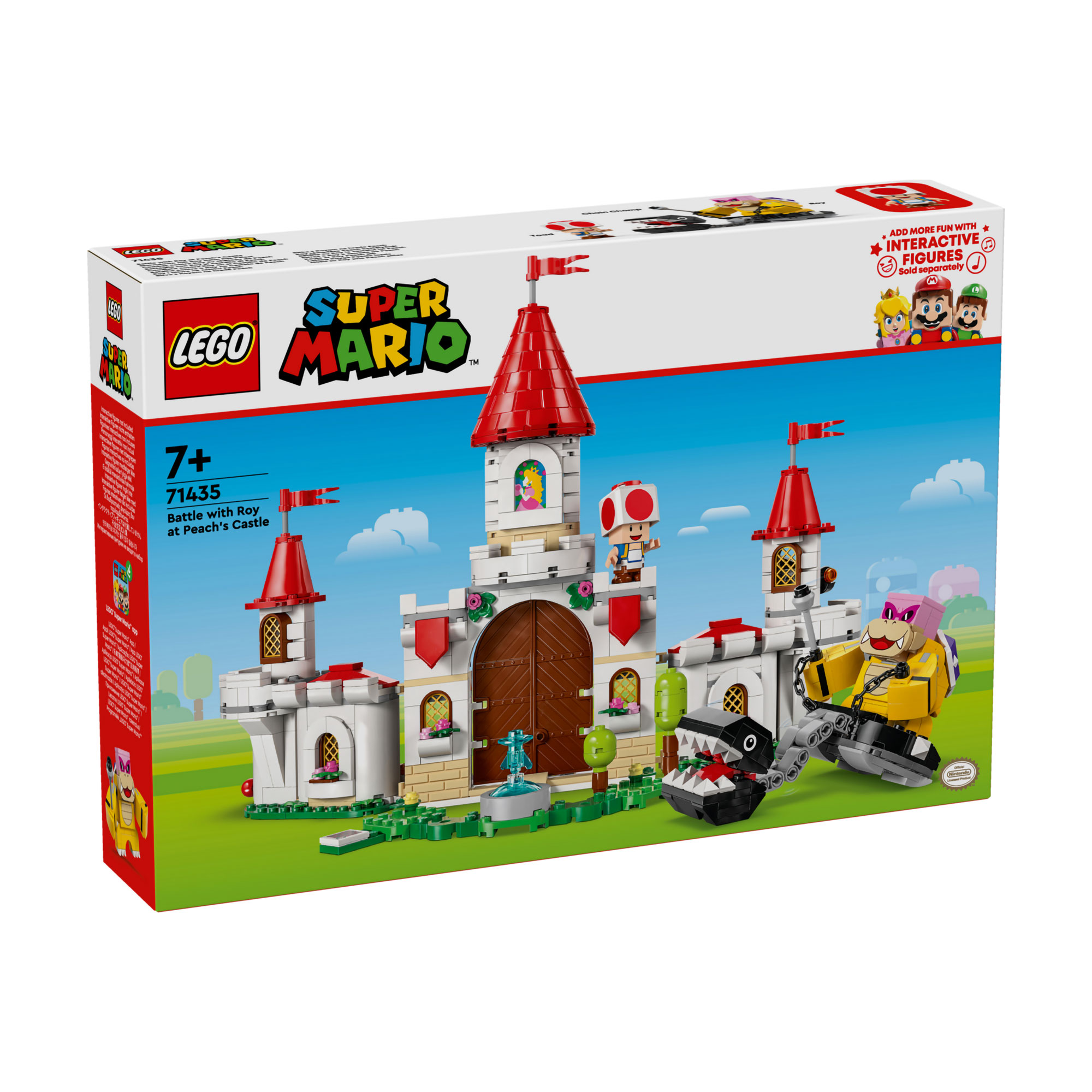 

Конструктор LEGO Super Mario Битва з Роєм біля замку Піч, 738 деталей, від 7 років (71435)