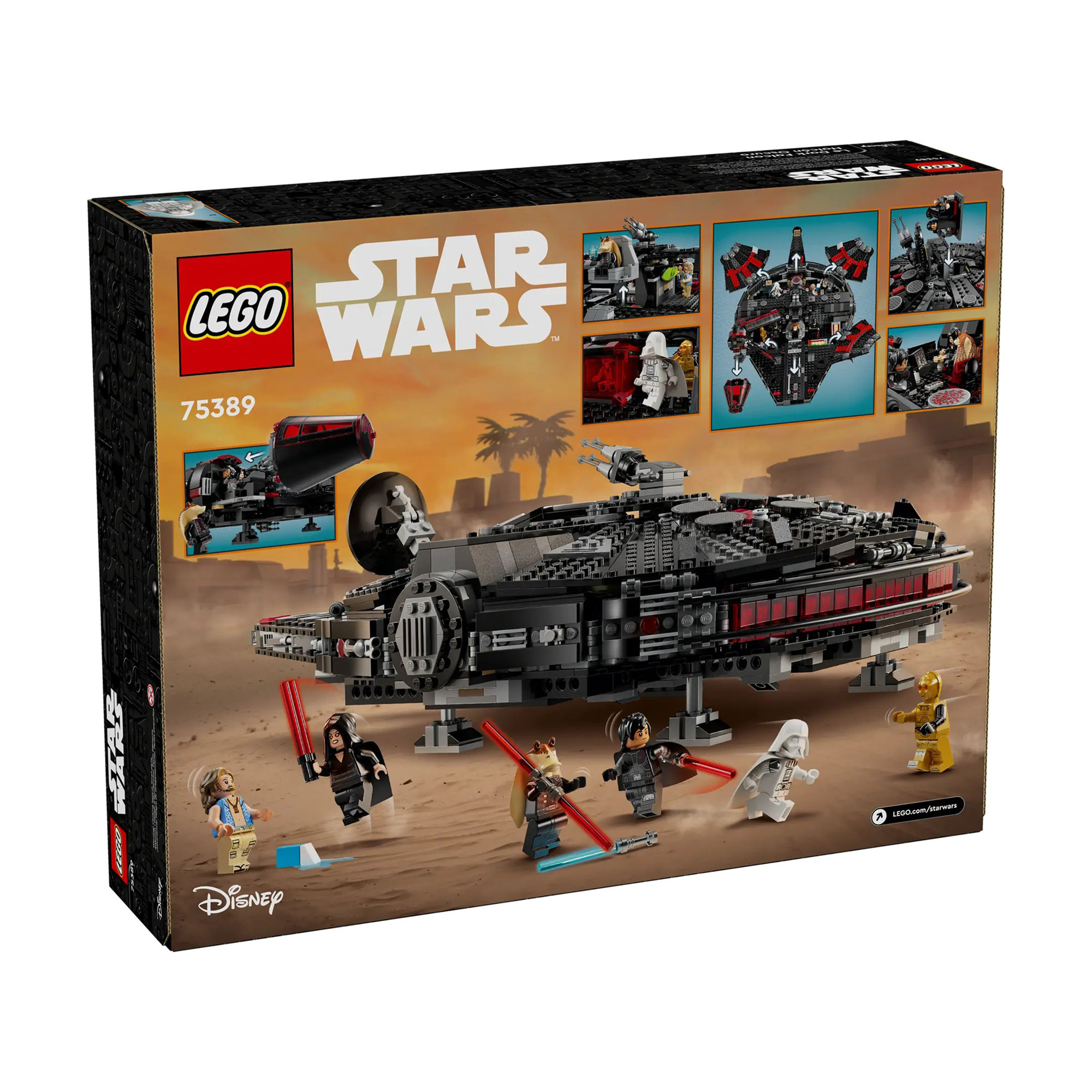

Конструктор LEGO Star Wars Темний сокіл, 1579 деталей, від 10 років (75389)