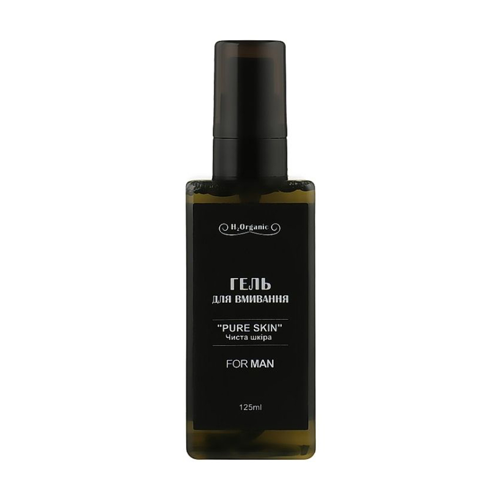 

Чоловічий гель для вмивання H2Organic Pure Skin For Man Чиста шкіра, 125 мл