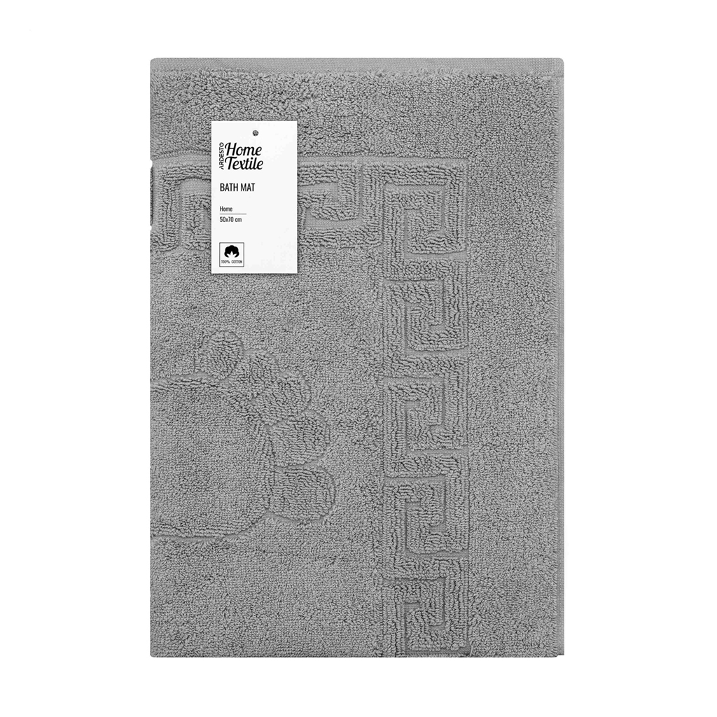 

Килимок для ніг Ardesto Home махровий, 50*70 см, сірий, 1 шт (ART2557GR)